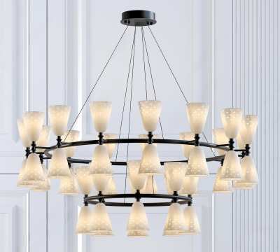 现代吊灯3D模型下载